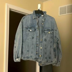 Jean Jacket, size large, H&M